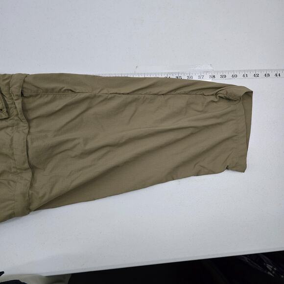 Under Armour zip off pants hiking 42x32 mens green tan 5174 - Picture 6 of 11